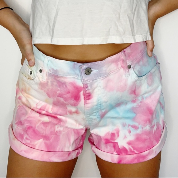 Levi's Pants - Levi’s Custom Ice-Dyed Shorts -Women’s Size 34